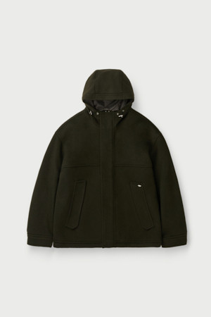 Flâneur 캐시미어 블랜드 울 후드 점퍼