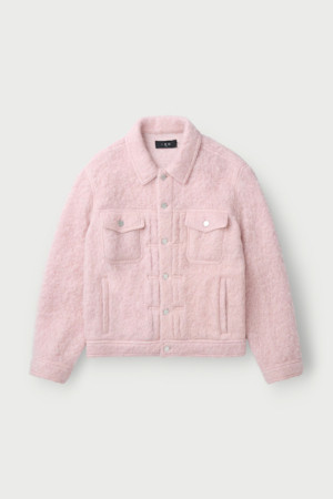 LOFISPE2 헤어리 트러커 자켓