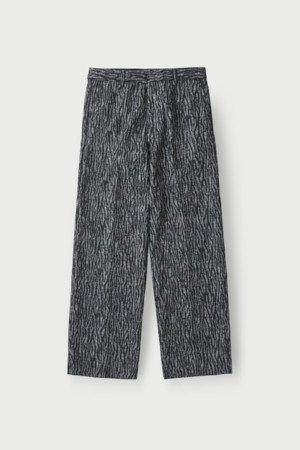 ZACCK 지브라 와이드 팬츠