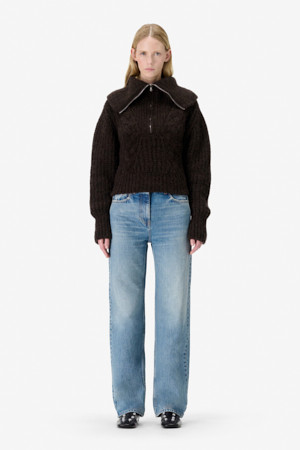 SOREZE 스트레이트 데님 팬츠