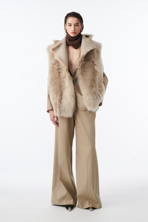 YEMINI 리버시블 시어링 베스트