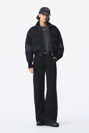 CHANE 데님 다운 점퍼