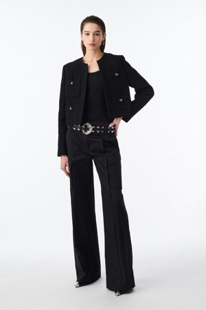 KANIL 포켓 트위드 자켓