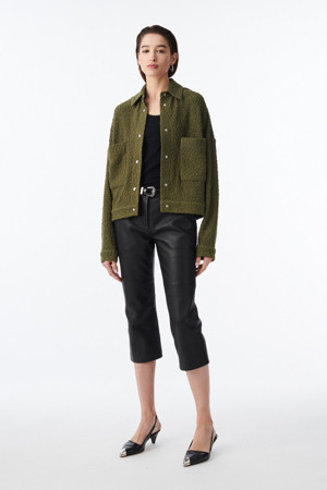 PABLI 트위드 셔켓