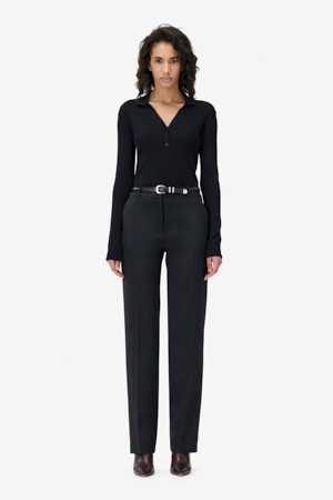 MOIRA 카라 니트 탑