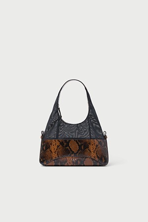 TANDEM PYTHON 메쉬 탑 토트백