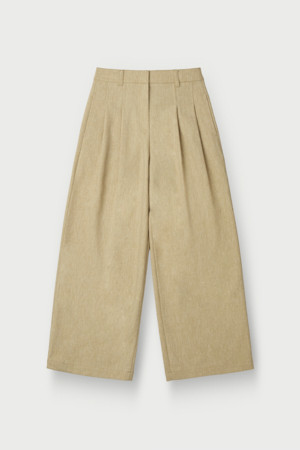 리넨 와이드팬츠