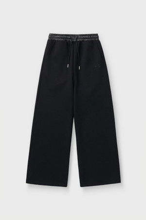 SCOT 쿠션지 와이드 팬츠