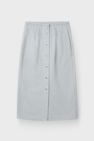 ANELYA 버튼 데님 스커트