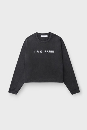 DOVINA 롱슬리브 그래픽 티셔츠