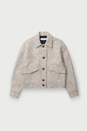 ELIOS 자카드 카라 점퍼