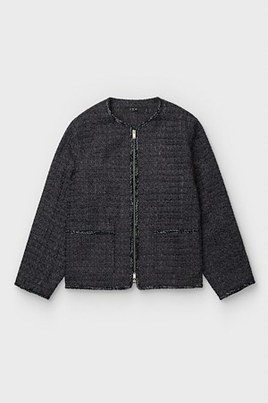 Tweed 카라리스 트위드 자켓