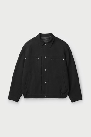 Enigme 엠보 트윌 트러커 자켓