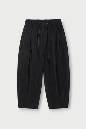 Nocturne 플리츠 캐롯핏 팬츠