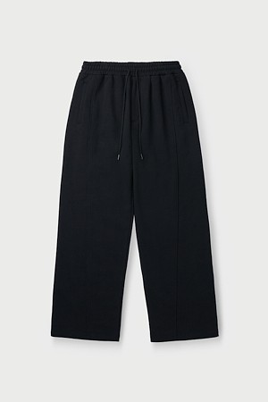 Flacons 베이직 로고자수 스웨트 팬츠