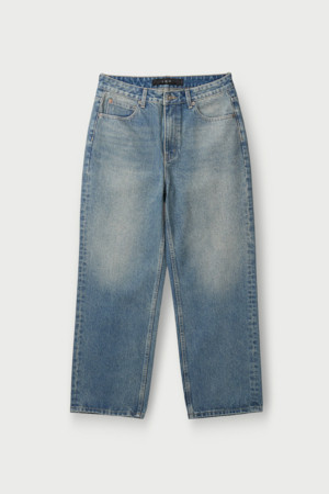 스트레이트핏 데님 팬츠