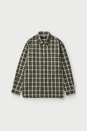 Cachet 알비니 체크 셔츠