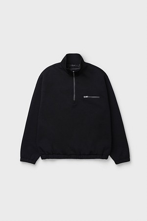 Minuit 쿠션지 하프집업 티셔츠