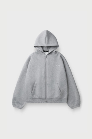 Voile 쿠션지 후드 집업 티셔츠