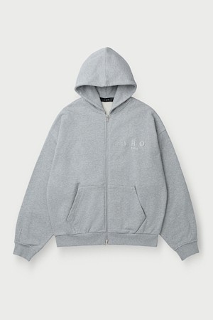 Cruche 베이직 로고 후드 집업