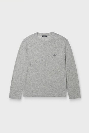 RAVY 린넨 블렌드 크루넥 니트