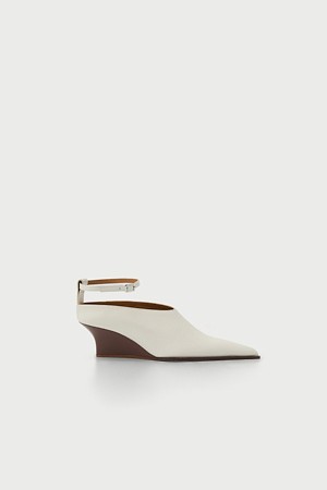 FAUVE LOW 스트랩 로우 힐 뮬