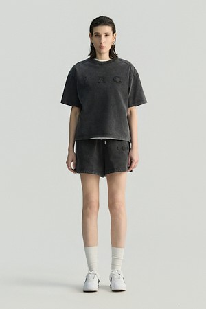 SNOREE 미네랄 워싱 쇼츠