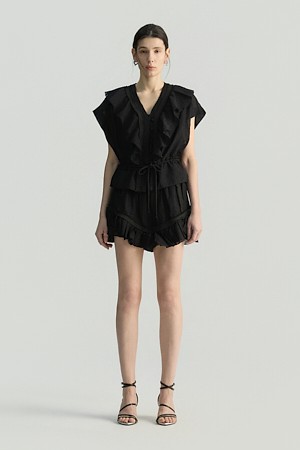 JOVIANNE 러플 밴딩 쇼츠