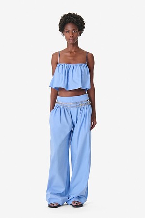 NAOMYSPE 레이어드 러플 탑