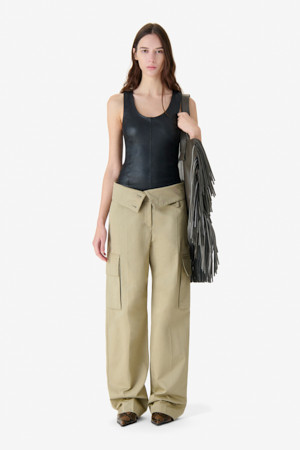 INDRA 폴드오버 카고 팬츠