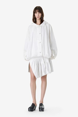 WALLIE 오버핏 후디드 점퍼