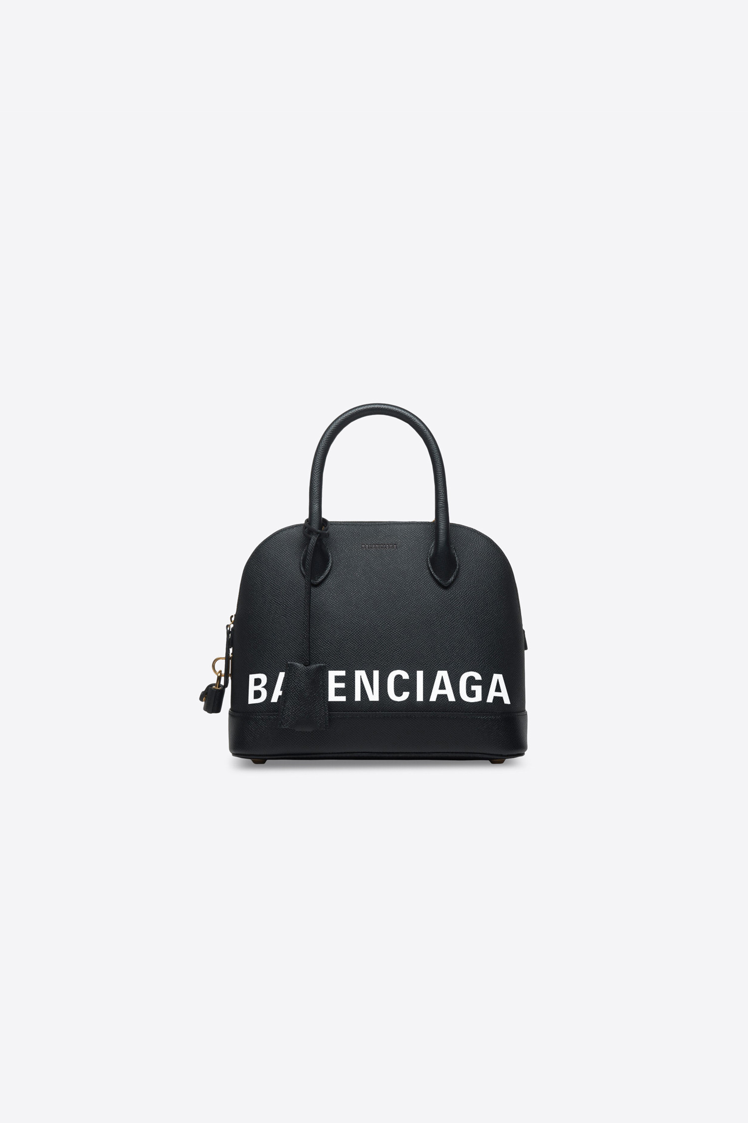 BALENCIAGA - 토트백 - [발렌시아가] 빌 스몰 탑 핸들 백 인 블랙/화이트 - 550645 1IZ1M 1090