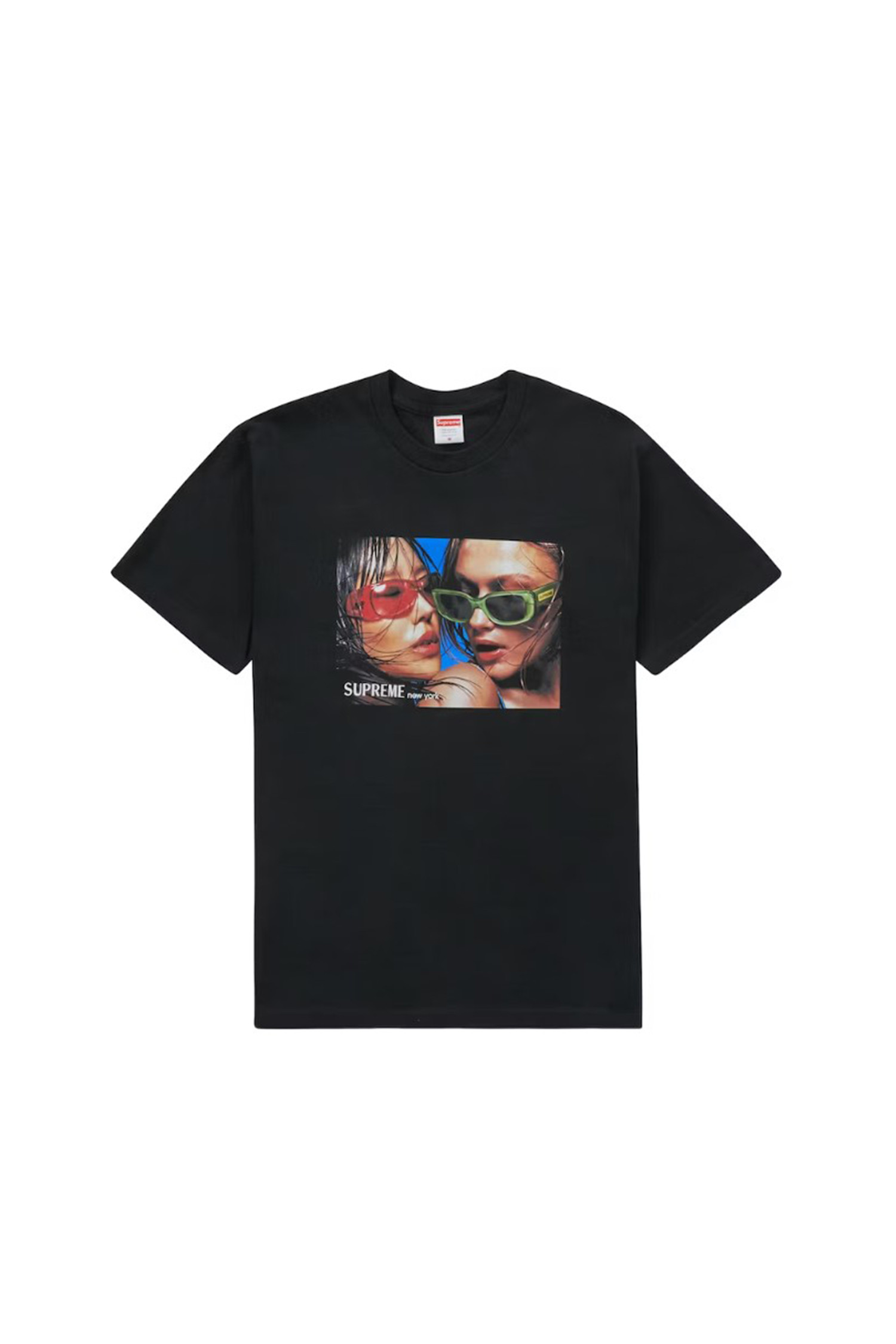 SUPREME] EYEWEAR TEE - BLACK_SUPREME