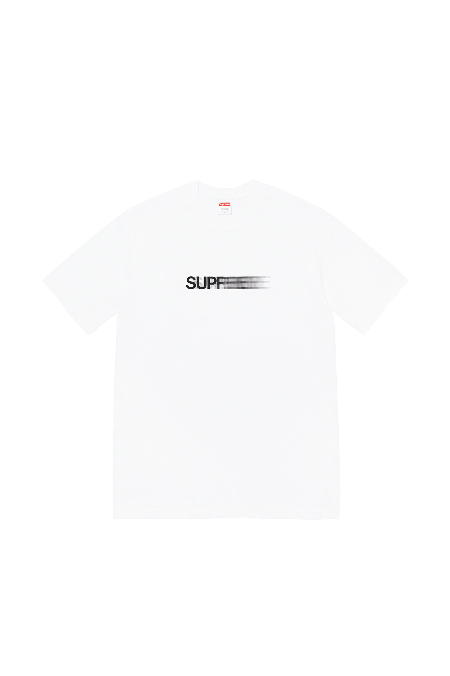 SUPREME] MOTION LOGO TEE - White_SUPREME