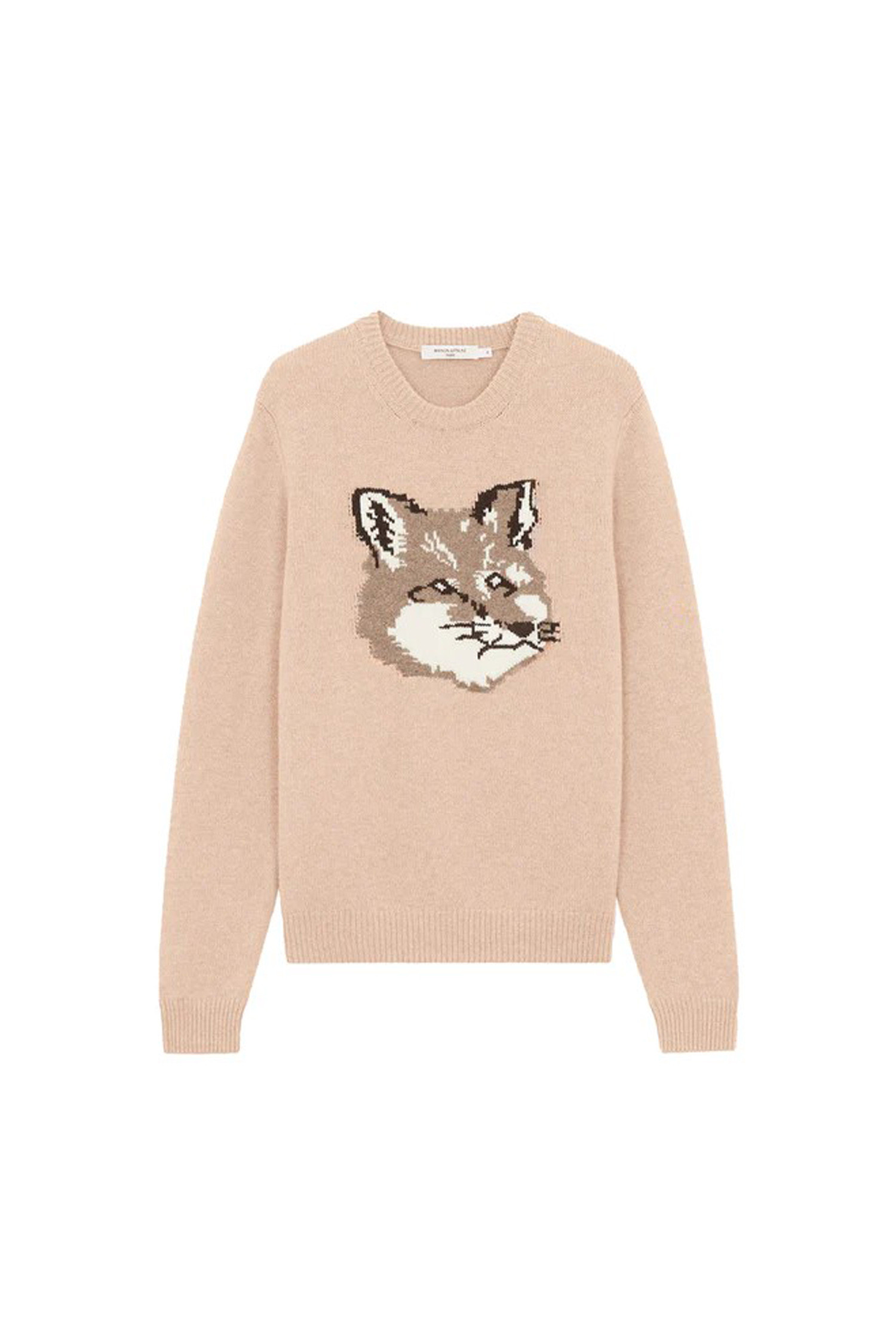 Maison kitsune fox hot sale head pullover