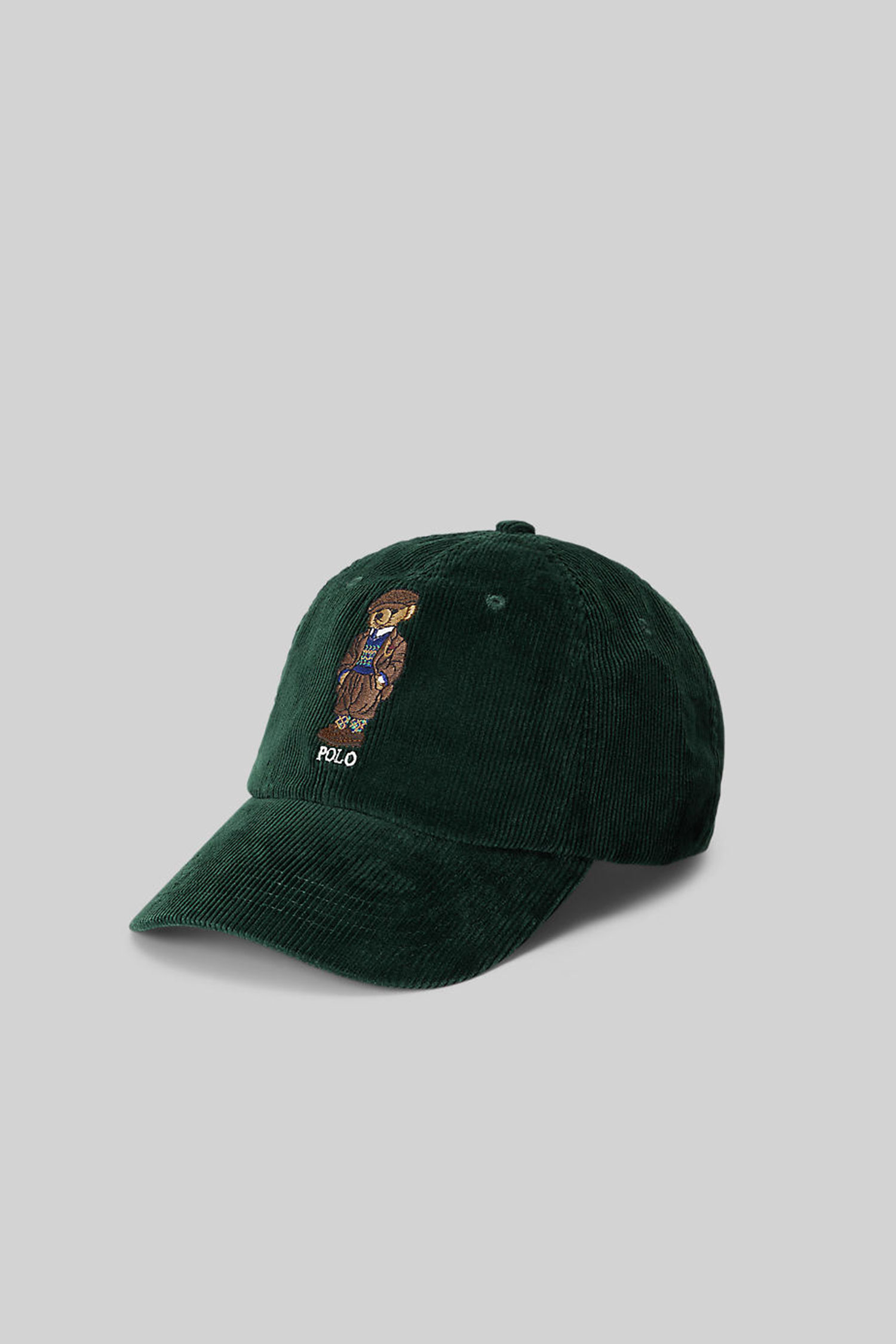 Polo bear shop corduroy hat