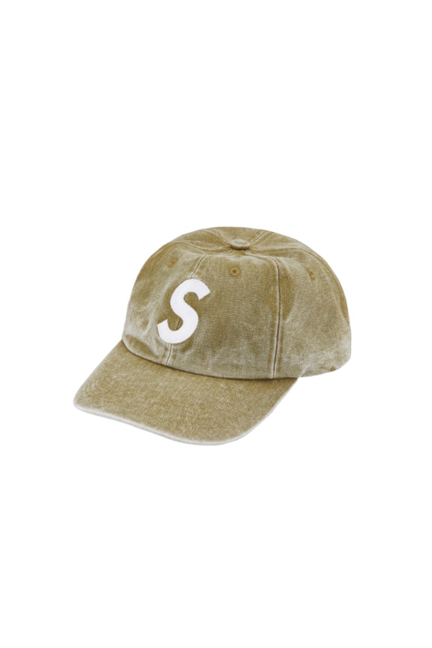 Supreme Pigment Canvas S Logo Olive 正規品販売 メンズ | tuftclub.jp