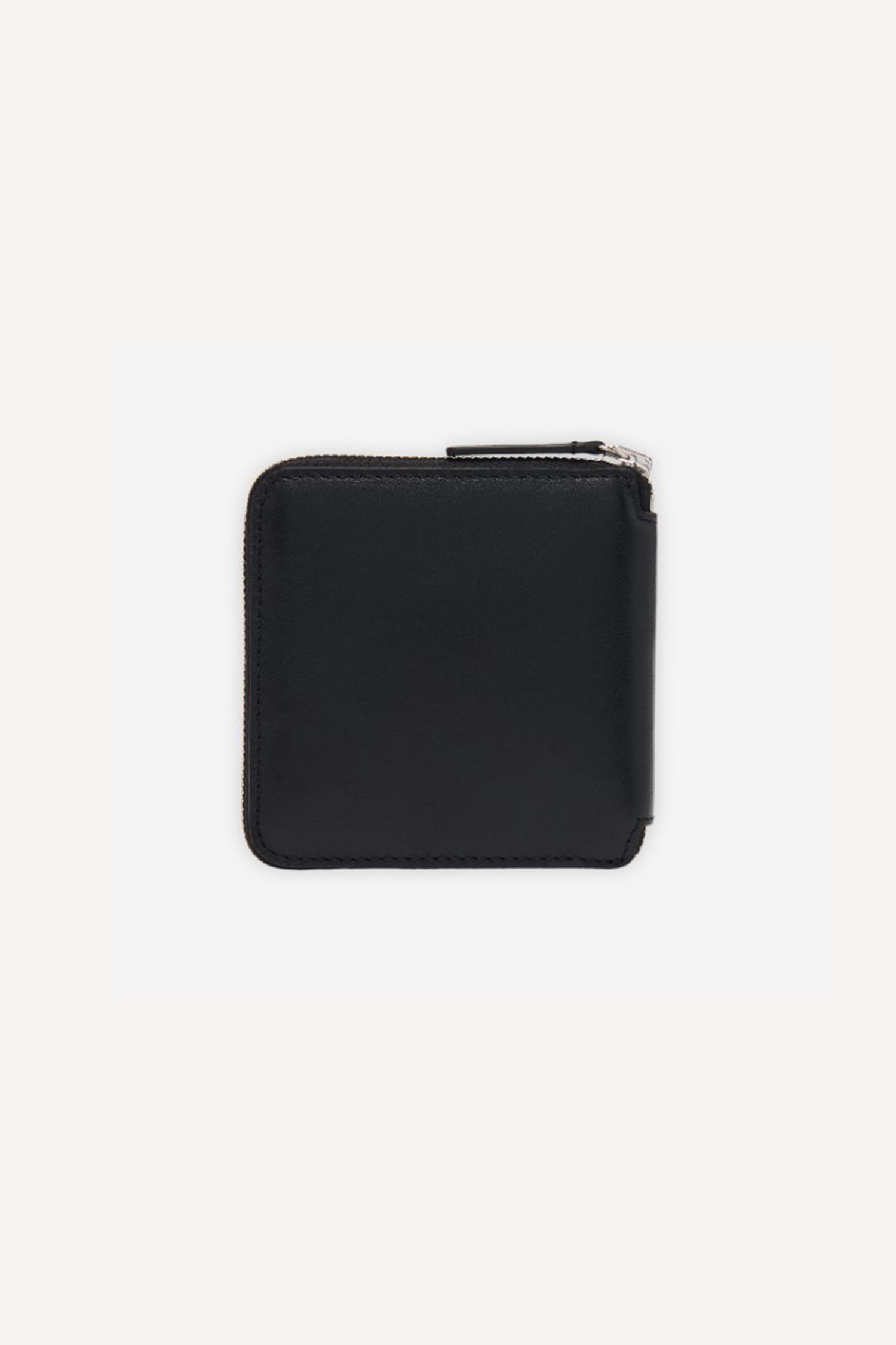 MAISON KITSUNE] TRICOLOR FOX SQUARE ZIPPED WALLET