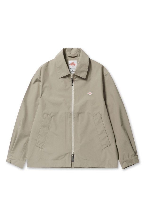 DANTON - 블루종/점퍼 - [DANTON] MEN'S 3LAYER CLOTH ZIP UP JACKET DT-A0292 TLY BEIGE