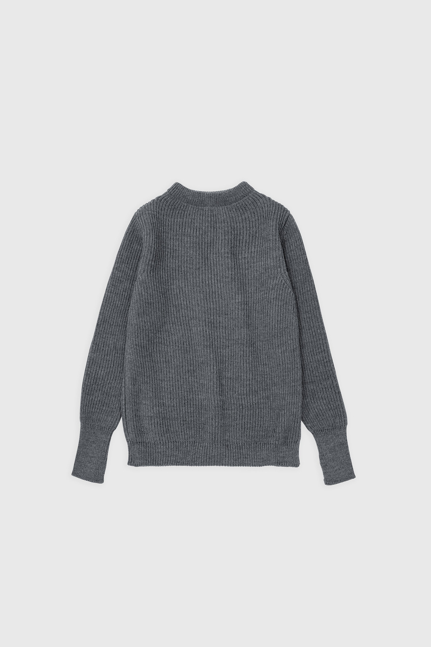 ANDERSEN-ANDERSEN - 스웨터 - [ANDERSEN-ANDERSEN] NAVY CREWNECK - GREY GRIGIO