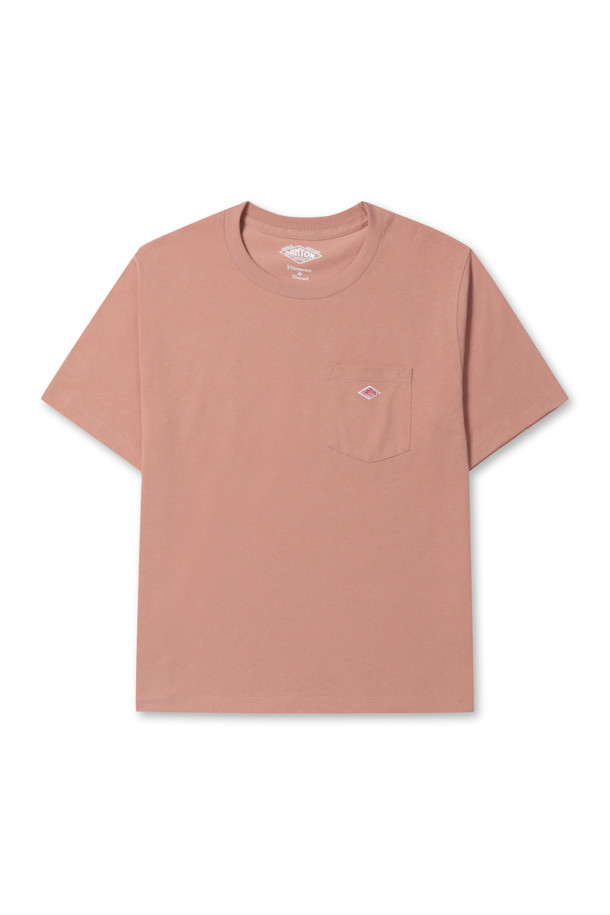 DANTON - 반팔티셔츠 - [DANTON] SHORT SLEEVE POCKET T-SHIRT DT-C0198 TBC BEIPIN