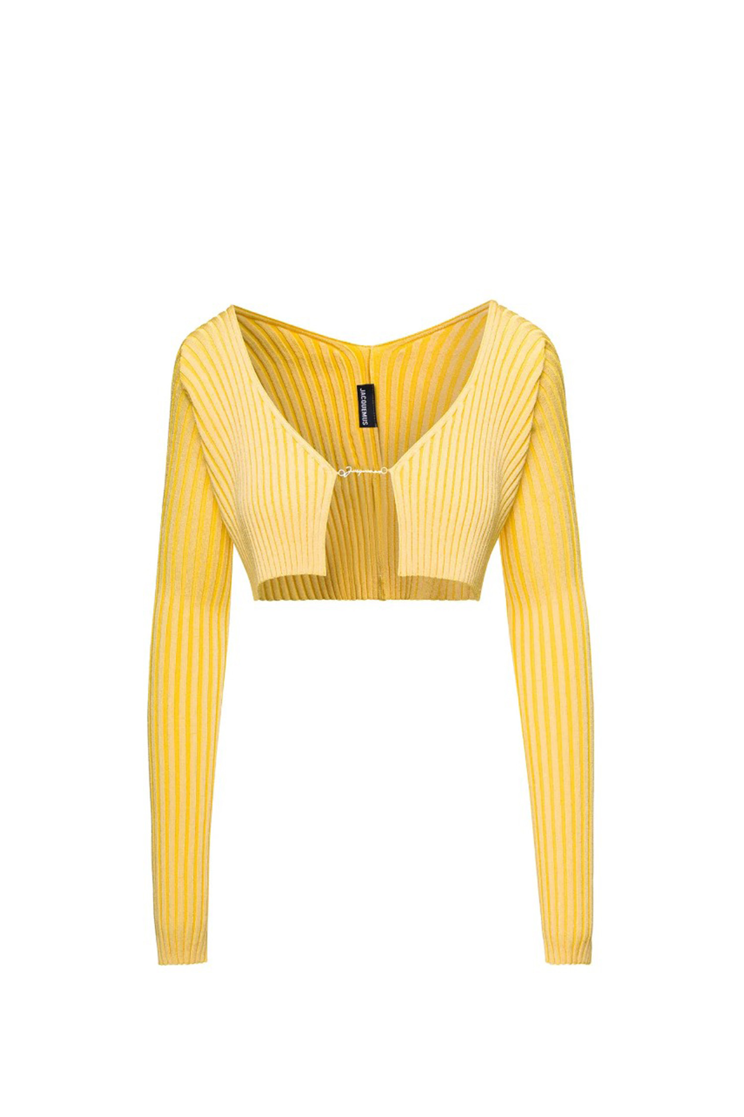 JACQUEMUS - 가디건 - [JACQUEMUS] LA MAILLE PRALU - LIGHT YELLOW