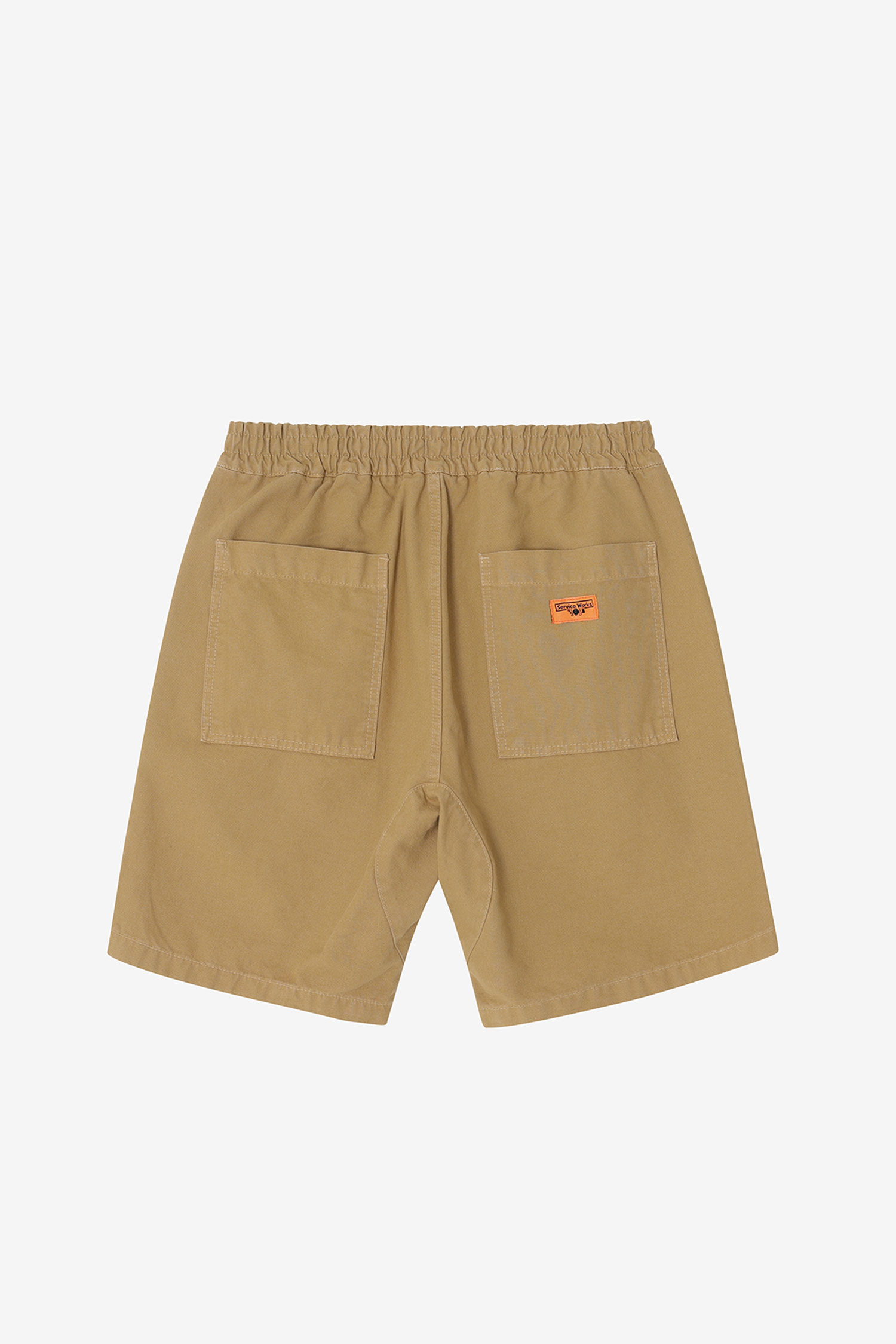 Service Works - 하프팬츠 - [Service Works] Classic Canvas Chef Shorts - Tan