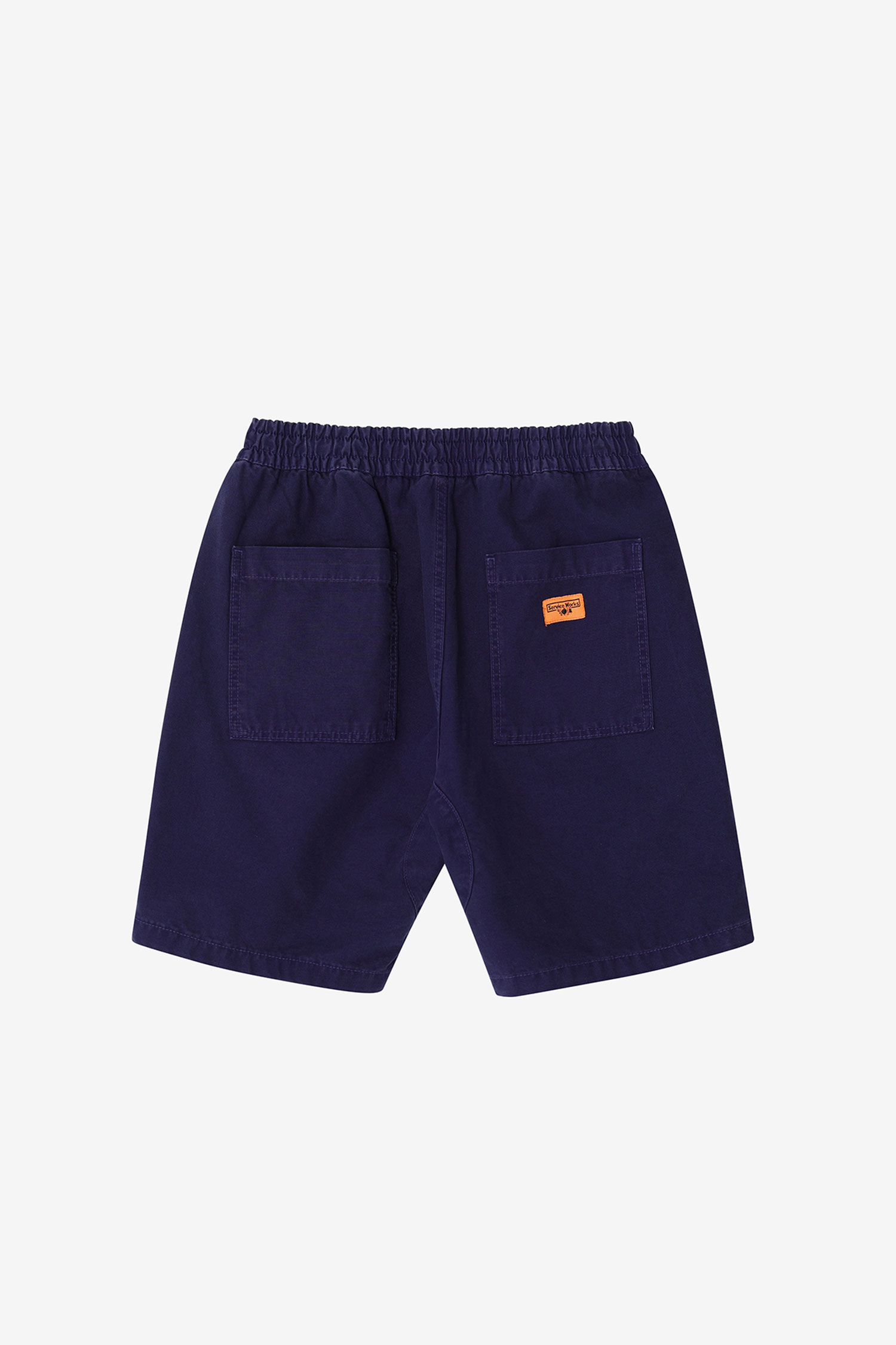 Service Works - 하프팬츠 - [Service Works] Classic Canvas Chef Shorts - Navy