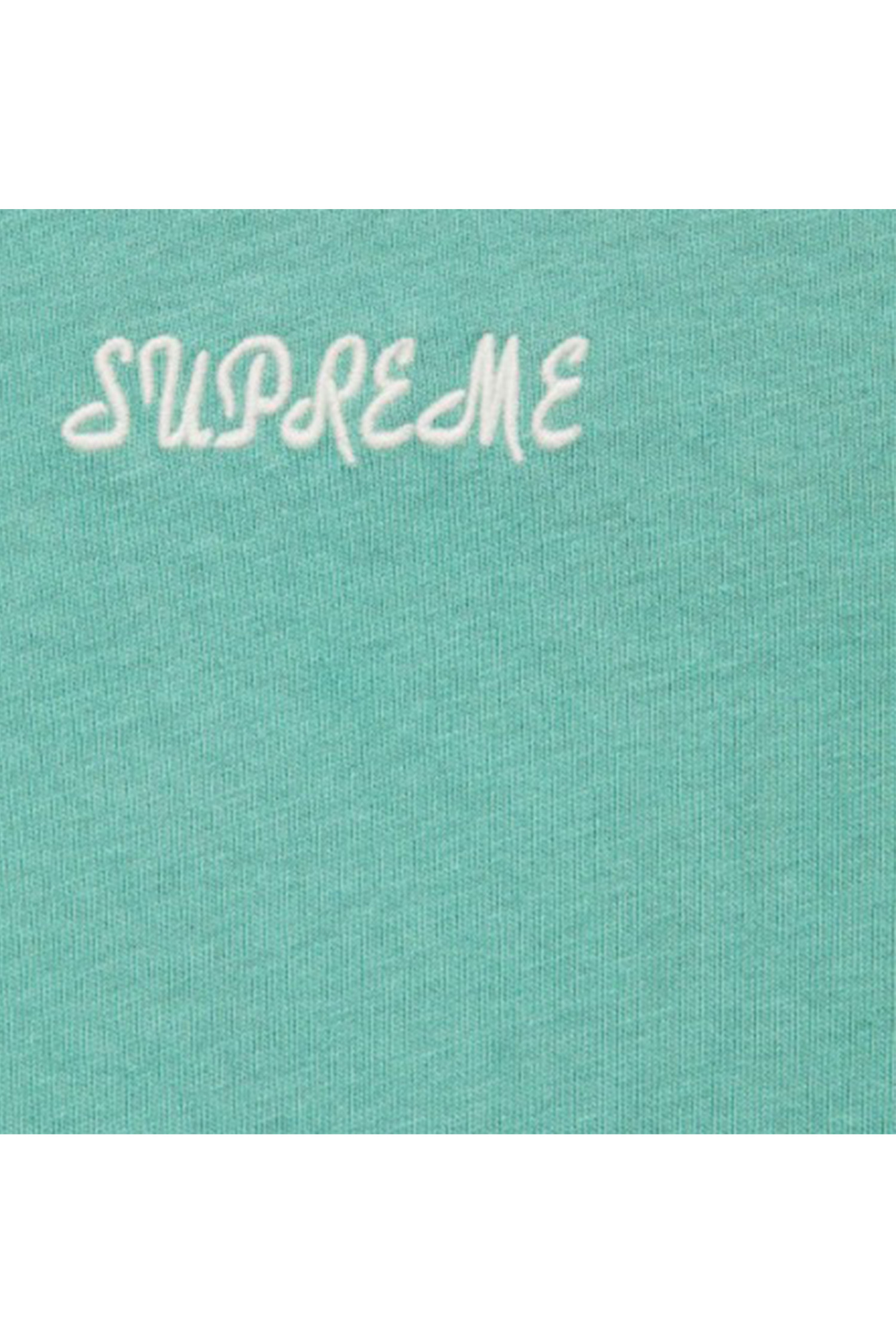 SUPREME - 반팔티셔츠 - [SUPREME] Washed Script S/S Top - SAGE