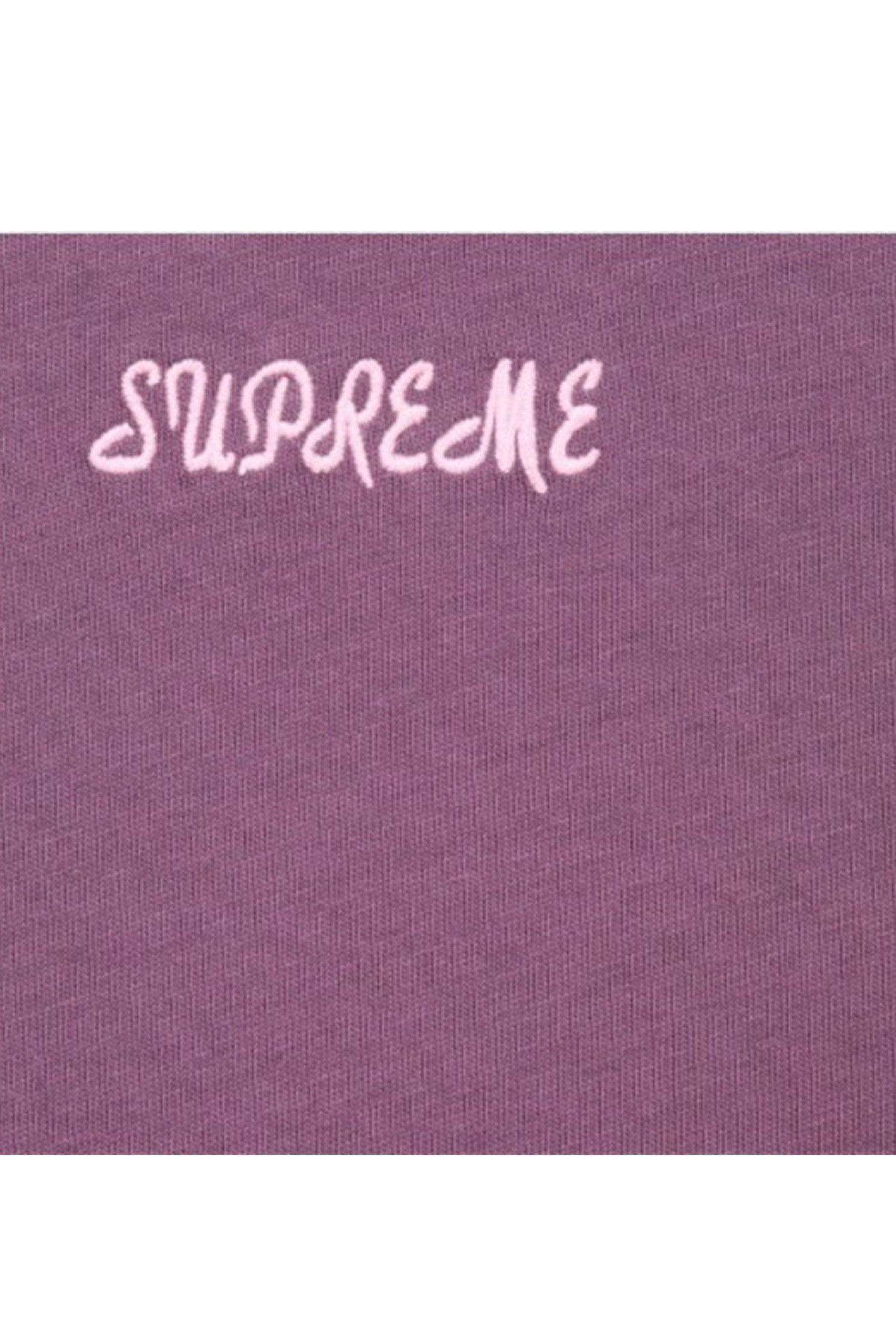 SUPREME - 반팔티셔츠 - [SUPREME] Washed Script S/S Top - PURPLE