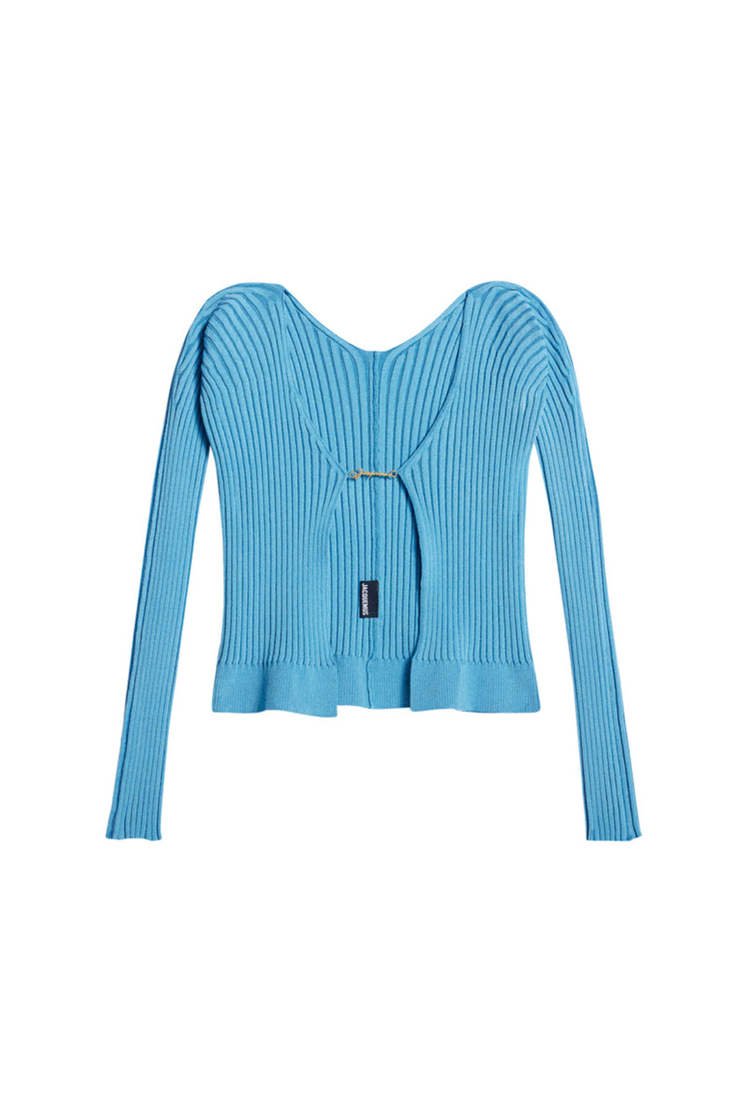 JACQUEMUS - 가디건 - [JACQUEMUS] LA MAILLE PRALU LONGUE - 22H223KN500.2190.320 LIGHT BLUE