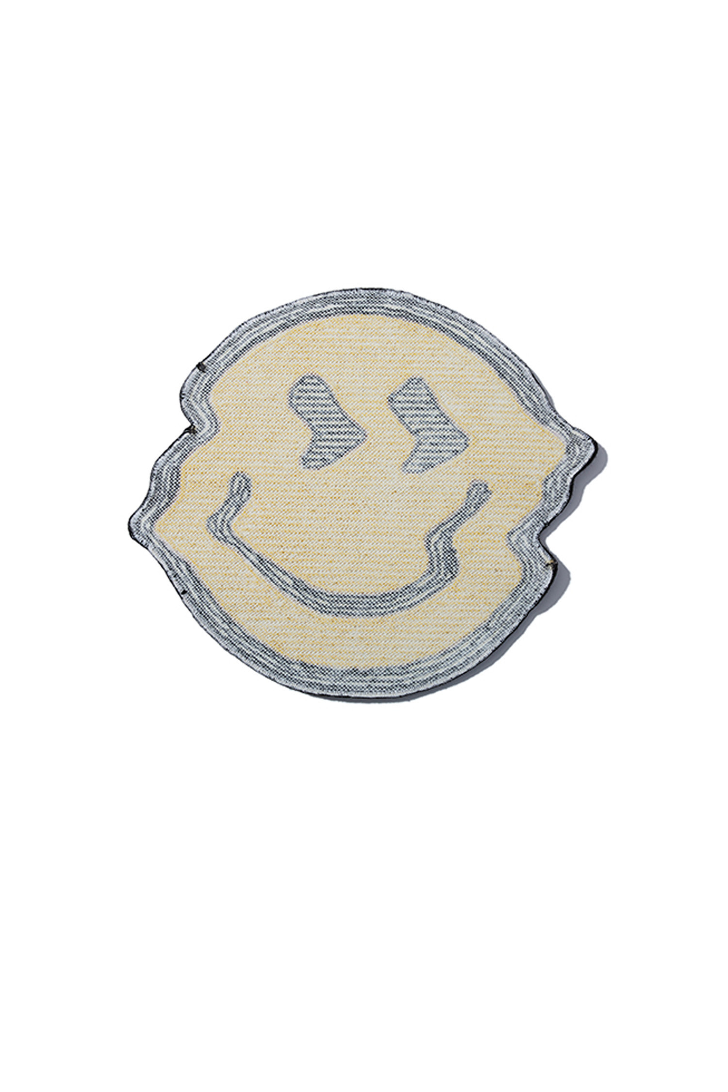 SECOND LAB - 홈패브릭 - [SECOND LAB] HALF SMILE RUG MAT - YELLOW