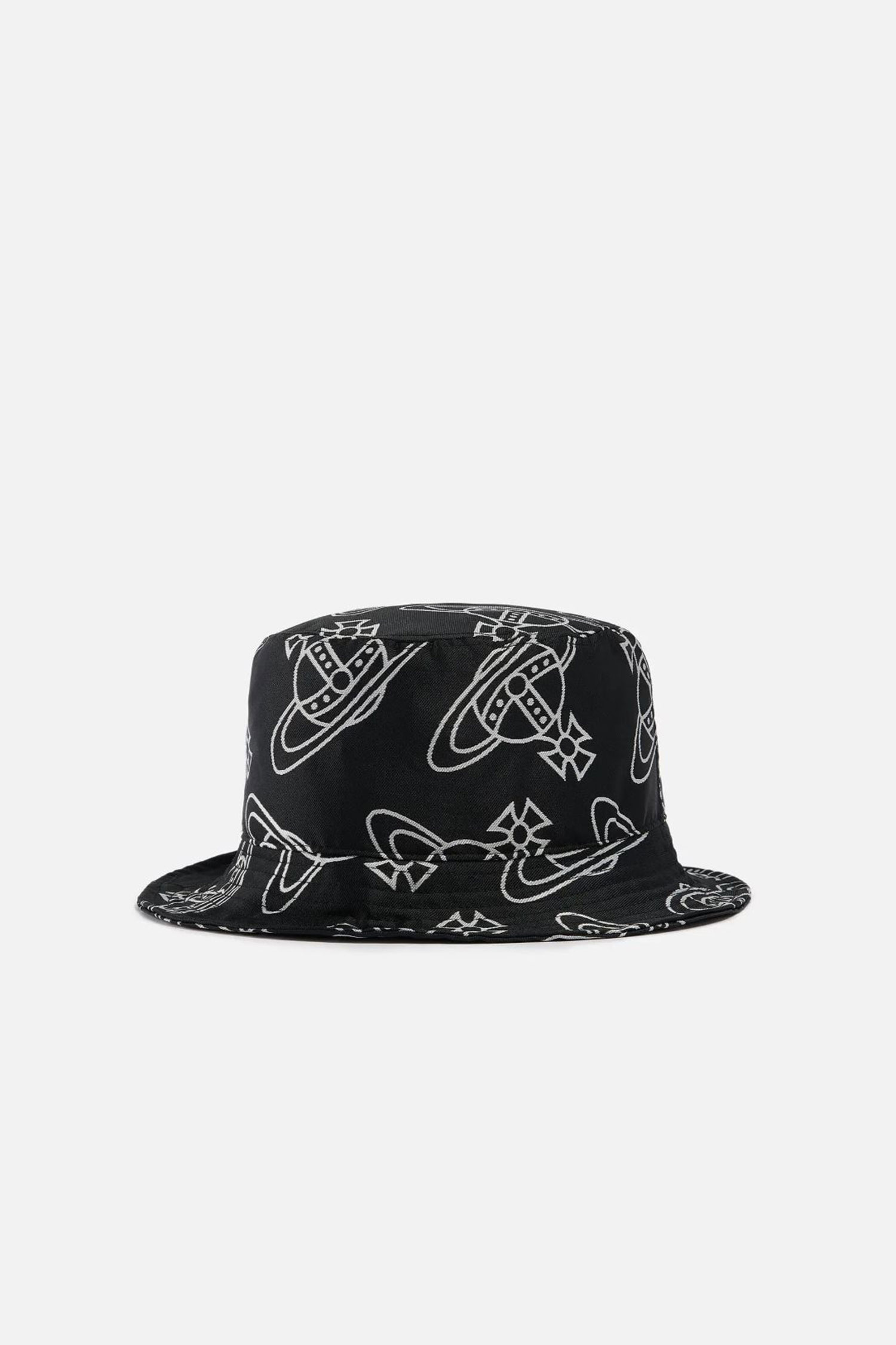 Vivienne Westwood - 모자 - [VIVIENNE WESTWOOD] ORB LINING BUCKET HAT 81020009-W00EJ-OL BLACK