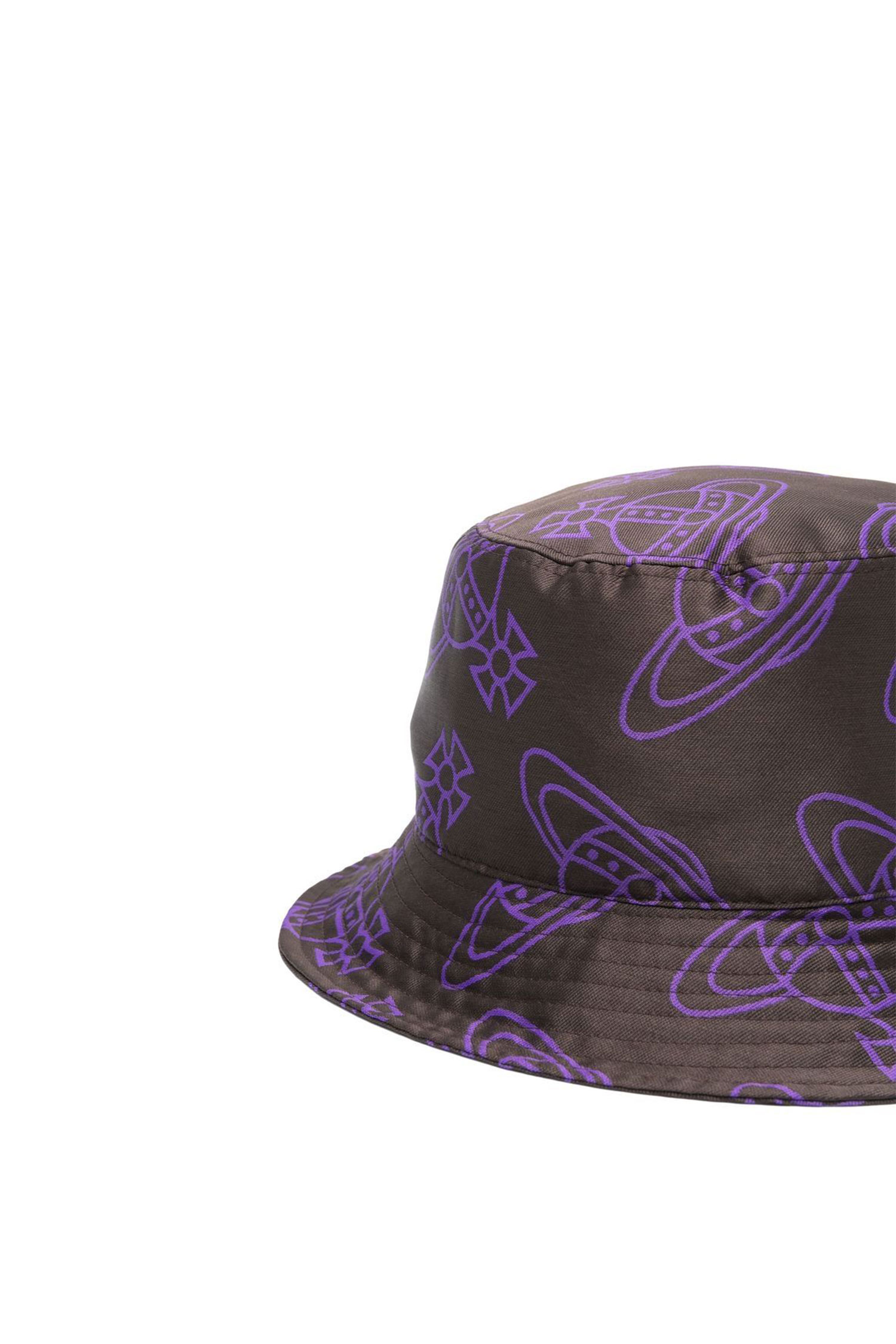 Vivienne Westwood - 모자 - [VIVIENNE WESTWOOD] ORB LINING BUCKET HAT 81020009-W00EJ-OL BROWN